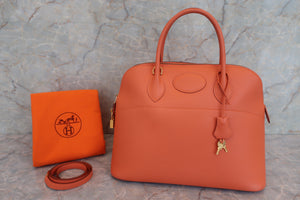 HERMES BOLIDE 35 Epsom leather Mango □P刻印 Shoulder bag 600040101