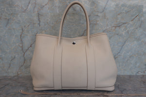 HERMES／エルメス ガーデンパーティPM ネゴンダ クレ □R刻印 トートバッグ 700040004
