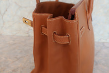 Load image into Gallery viewer, HERMES BIRKIN 35 Graine Couchevel leather Gold □B Engraving Hand bag 700030095
