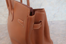 Load image into Gallery viewer, HERMES BIRKIN 35 Graine Couchevel leather Gold □B Engraving Hand bag 700030095
