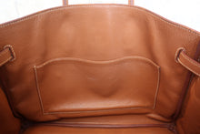 Load image into Gallery viewer, HERMES BIRKIN 35 Graine Couchevel leather Gold □B Engraving Hand bag 700030095
