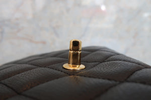 CHANEL/シャネル 中マトラッセシングルフラップチェーンショルダーバッグ キャビアスキン ブラック/ゴールド金具 ショルダーバッグ 700070023
