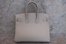 将图片加载到图库查看器，HERMES BIRKIN 25 Verso Togo leather Pearl gray/Nata U刻印 Hand bag 600100180
