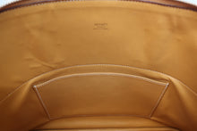 将图片加载到图库查看器，HERMES BOLIDE 35 Fjord leather Natural sable Shoulder bag 600090157
