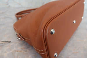 HERMES／エルメス ボリード31 トリヨンクレマンス ゴールド C刻印 ショルダーバッグ 700080054