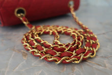 画像をギャラリービューアに読み込む, CHANEL/シャネル 2.55チェーンショルダーバッグ ラムスキン レッド/ネイビー/ゴールド金具 ショルダーバッグ 800010020
