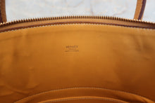 将图片加载到图库查看器，HERMES BOLIDE 35 Fjord leather Natural sable Shoulder bag 600090157
