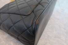 將圖片載入圖庫檢視器 CHANEL/シャネル 復刻トート キャビアスキン ブラック/ゴールド金具 トートバッグ 800050040
