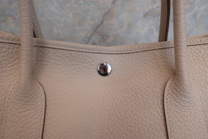 HERMES／エルメス ガーデンパーティPM ネゴンダ クレ □R刻印 トートバッグ 700040004