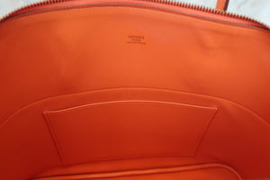 HERMES BOLIDE 35 Epsom leather Mango □P Engraving Shoulder bag 600040101