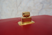 画像をギャラリービューアに読み込む, CHANEL/シャネル 2.55チェーンショルダーバッグ ラムスキン レッド/ネイビー/ゴールド金具 ショルダーバッグ 800010020
