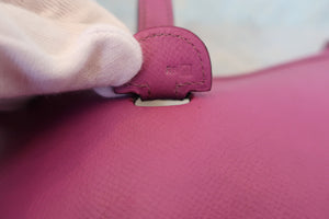 HERMES EVELYNE 2PM  Epsom leather Cyclamen □J Engraving Shoulder bag 600050080