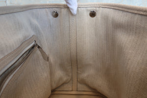 HERMES／エルメス ガーデンパーティPM ネゴンダ クレ □R刻印 トートバッグ 700040004