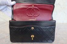 画像をギャラリービューアに読み込む, CHANEL/シャネル マトラッセＷフラップＷチェーンショルダーバッグ ラムスキン ブラック/ゴールド金具 ショルダーバッグ 800090121
