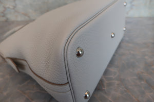 HERMES／BOLIDE 31 Clemence leather Pearl gray □Q Engraving Shoulder bag 700090081
