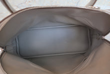 Load image into Gallery viewer, HERMES／BOLIDE 31 Clemence leather Pearl gray □Q Engraving Shoulder bag 700090081
