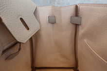 将图片加载到图库查看器，HERMES BIRKIN 25 Verso Togo leather Pearl gray/Nata U刻印 Hand bag 600100180
