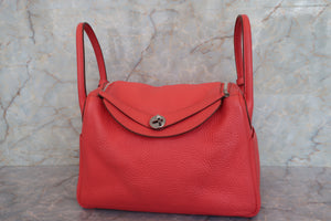 HERMES／エルメス リンディ30 トリヨンクレマンス ローズジャイプール □P刻印 ショルダーバッグ 700080058