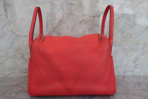 HERMES／エルメス リンディ30 トリヨンクレマンス ローズジャイプール □P刻印 ショルダーバッグ 700080058