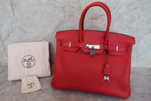 Load image into Gallery viewer, HERMES BIRKIN 35 Togo leather Rouge casaque Hand bag 700090033
