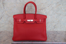 Load image into Gallery viewer, HERMES BIRKIN 35 Togo leather Rouge casaque Hand bag 700090033
