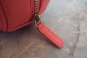 CHANEL/シャネル マトラッセラウンドチェーンショルダーバッグ ラムスキン ピンク/ゴールド金具 ショルダーバッグ 700070053