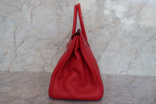 Load image into Gallery viewer, HERMES BIRKIN 35 Togo leather Rouge casaque Hand bag 700090033
