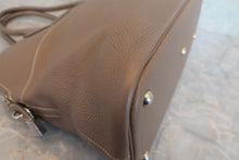 将图片加载到图库查看器，HERMES BOLIDE 35 Clemence leather Etoupe gray □J刻印 Shoulder bag 800050039
