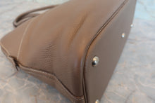 将图片加载到图库查看器，HERMES BOLIDE 35 Clemence leather Etoupe gray □J刻印 Shoulder bag 800050039
