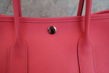 Load image into Gallery viewer, HERMES GARDEN PARTY TPM Epsom leather Rose azalee A Engraving Tote bag 700020059
