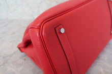 Load image into Gallery viewer, HERMES BIRKIN 35 Togo leather Rouge casaque Hand bag 700090033
