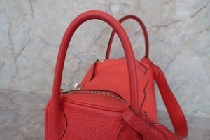 HERMES／エルメス リンディ30 トリヨンクレマンス ローズジャイプール □P刻印 ショルダーバッグ 700080058