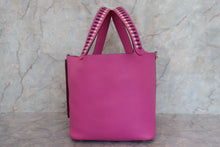 将图片加载到图库查看器，HERMES PICOTIN LOCK MM Tressage Epsom leather Magnolia/Blue saphir/Craie C刻印 Hand bag 700030191
