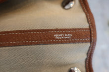Load image into Gallery viewer, HERMES GARDEN PARTY PM Negonda leather Gold □N Engraving Tote bag 600030099
