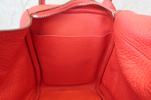 HERMES／エルメス リンディ30 トリヨンクレマンス ローズジャイプール □P刻印 ショルダーバッグ 700080058