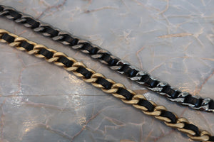 CHANEL/シャネル マトラッセシャネル19ラウンドチェーンショルダーバッグ ラムスキン ブラック/ゴールド金具/シルバー金具 ショルダーバッグ 700070049