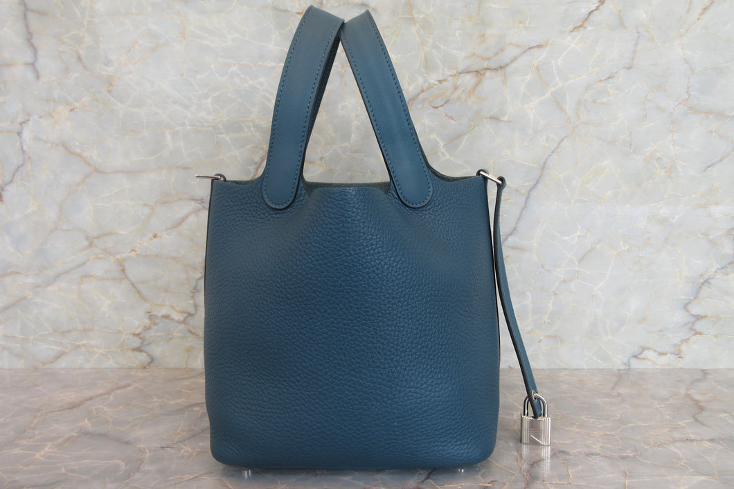 HERMES PICOTIN LOCK TOUCH PM Colvert Clemence leather/Swift leather T刻印 Hand bag 700010237