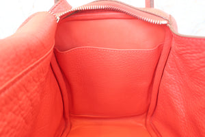 HERMES／エルメス リンディ30 トリヨンクレマンス ローズジャイプール □P刻印 ショルダーバッグ 700080058