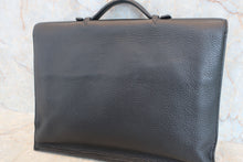 将图片加载到图库查看器，HERMES SAC A DEPECHE 38 Clemence leather Black Hand bag 500060032
