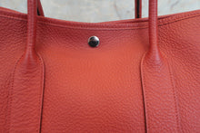 Load image into Gallery viewer, HERMES GARDEN PARTY PM Steeple Country leather X Engraving Tote bag 600040093
