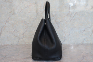 HERMES GARDEN PARTY PM Negonda leather Black □P刻印 Tote bag 600080057