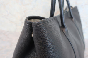 HERMES GARDEN PARTY PM Negonda leather Black □P刻印 Tote bag 600080057