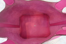 画像をギャラリービューアに読み込む, HERMES／エルメス ピコタンロックＭＭ トレサージュ ヴォーエプソン マグノリア/ブルーサフィール/クレ C刻印 ハンドバッグ 700030191
