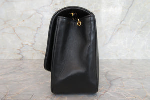 CHANEL/シャネル ダイアナマトラッセチェーンショルダーバッグ ラムスキン ブラック/ゴールド金具 ショルダーバッグ 700030159