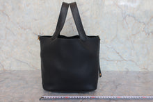 将图片加载到图库查看器，HERMES PICOTIN LOCK MM Clemence leather Black D刻印 Hand bag 800020084
