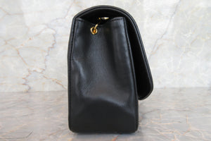 CHANEL/シャネル ダイアナマトラッセチェーンショルダーバッグ ラムスキン ブラック/ゴールド金具 ショルダーバッグ 700030159