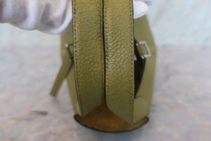 HERMES／エルメス ピコタンロックＰＭ トリヨンクレマンス アニスグリーン □L刻印 ハンドバッグ 700030035