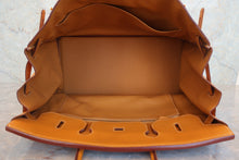将图片加载到图库查看器，HERMES BIRKIN 40 Clemence leather Natural sable □D刻印 Hand bag 800050054
