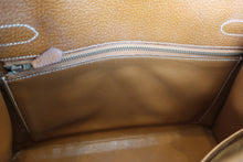 将图片加载到图库查看器，HERMES KELLY 32 Pigskin Brown 〇H刻印 Shoulder bag 700060161
