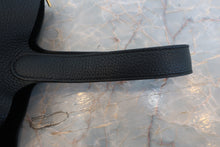将图片加载到图库查看器，HERMES PICOTIN LOCK MM Clemence leather Black D刻印 Hand bag 800020084
